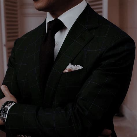 black white suit aesthetic.